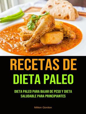 cover image of Recetas De Dieta Paleo